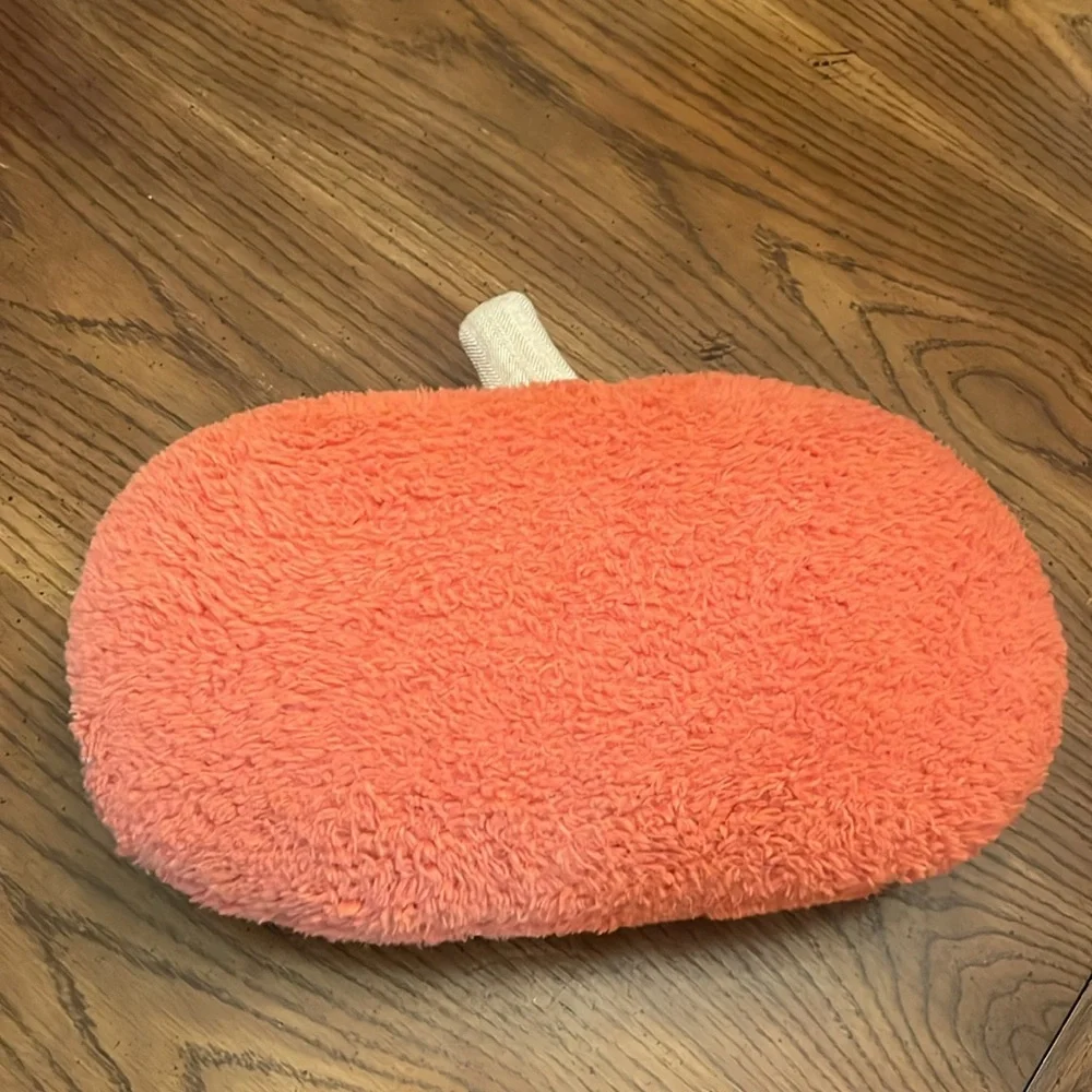 Rachel Ashwell pumpkin pillows, 3 available-1 orange and 2 brown‎
